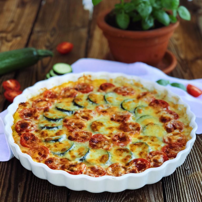 Polenta-Gemüsequiche