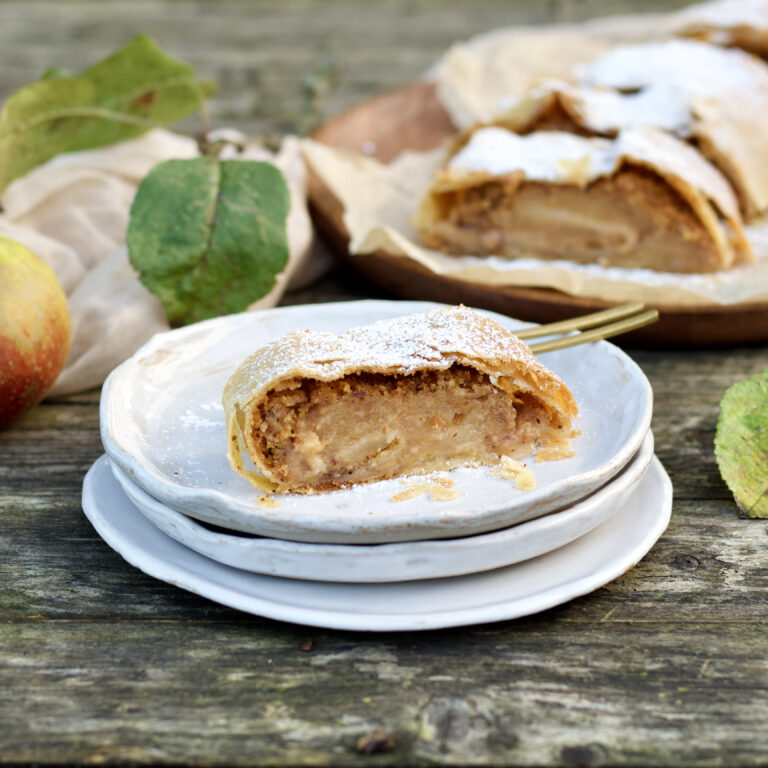 Äpfel Strudel Früchte