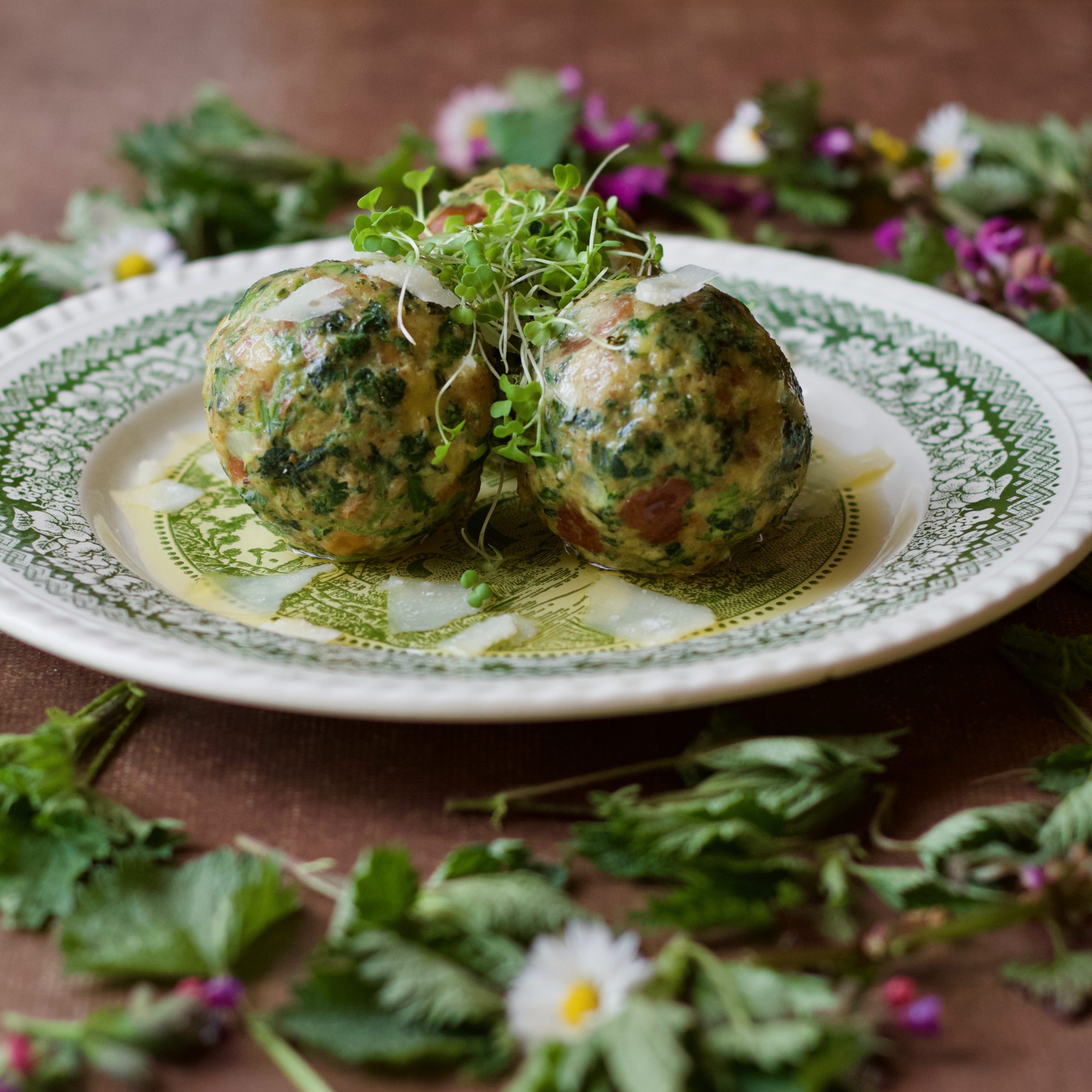 Brennnesselknödel