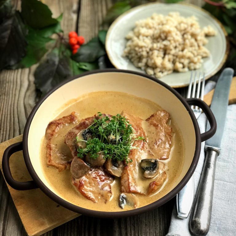 Champignonschnitzel
