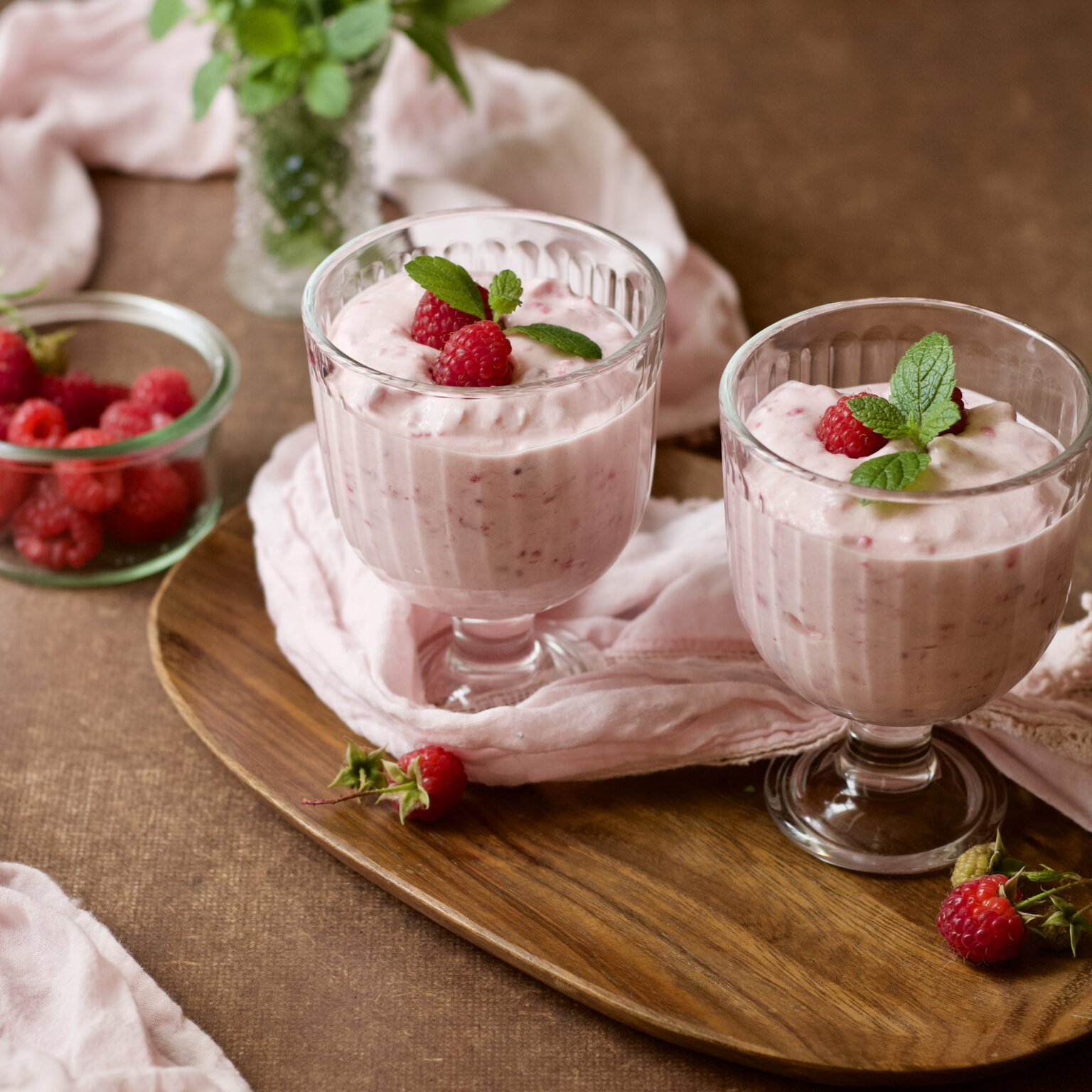 Himbeer-Topfencreme Rezept - Veronikas Hofküche