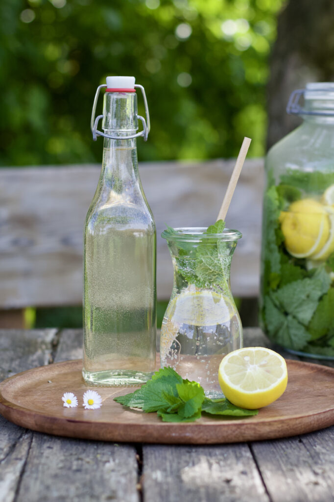 Zitronenmelisse Sirup