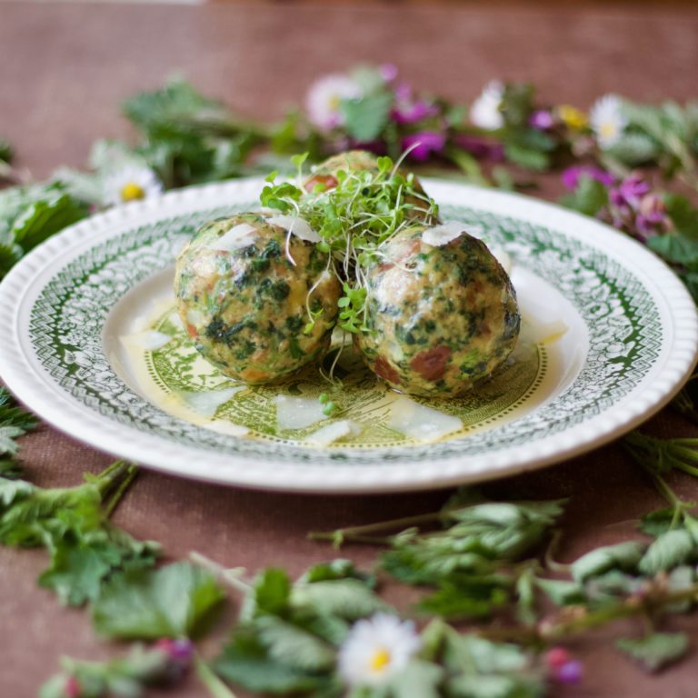 Brennnesselknödel