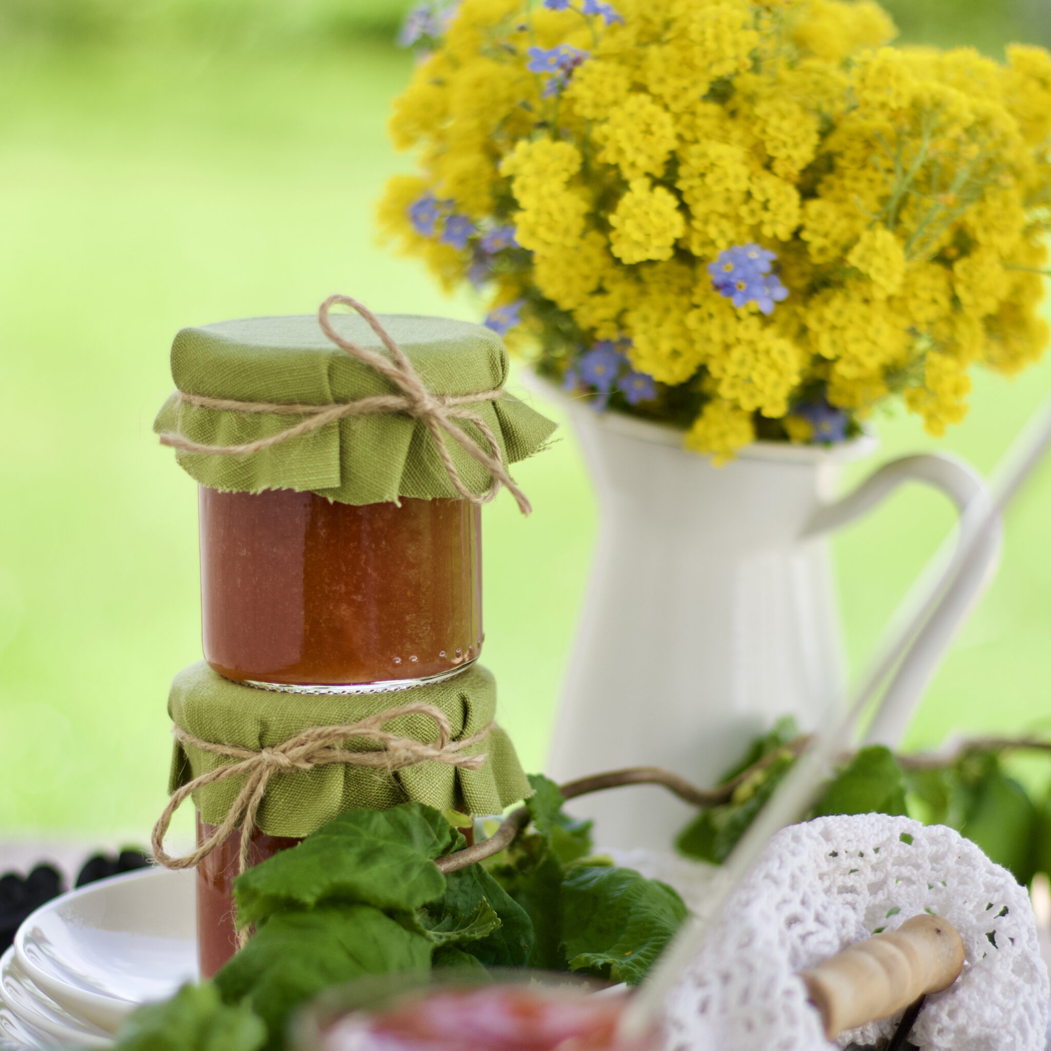 Rhabarbermarmelade Rezept - Veronikas Hofküche