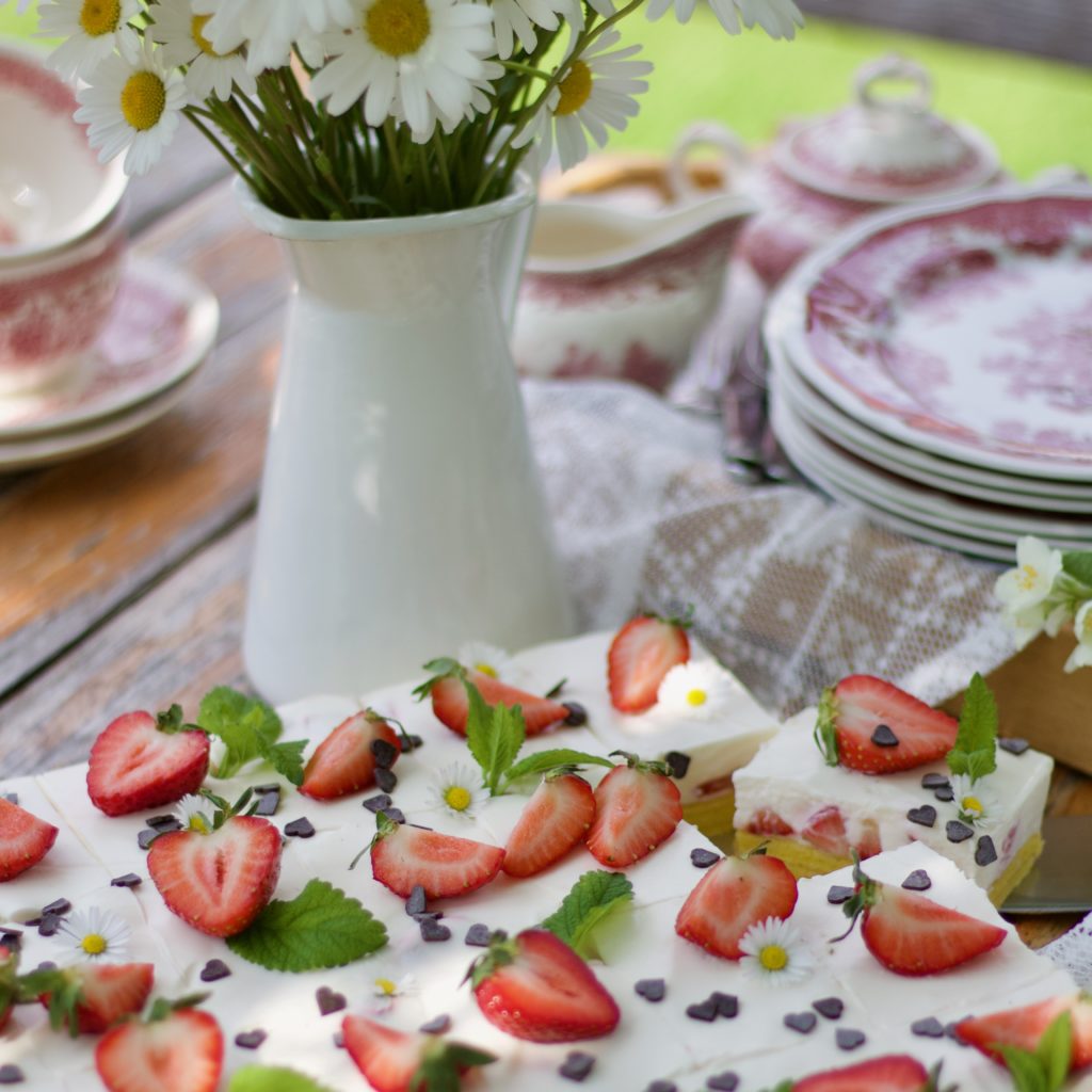 Erdbeerkuchen