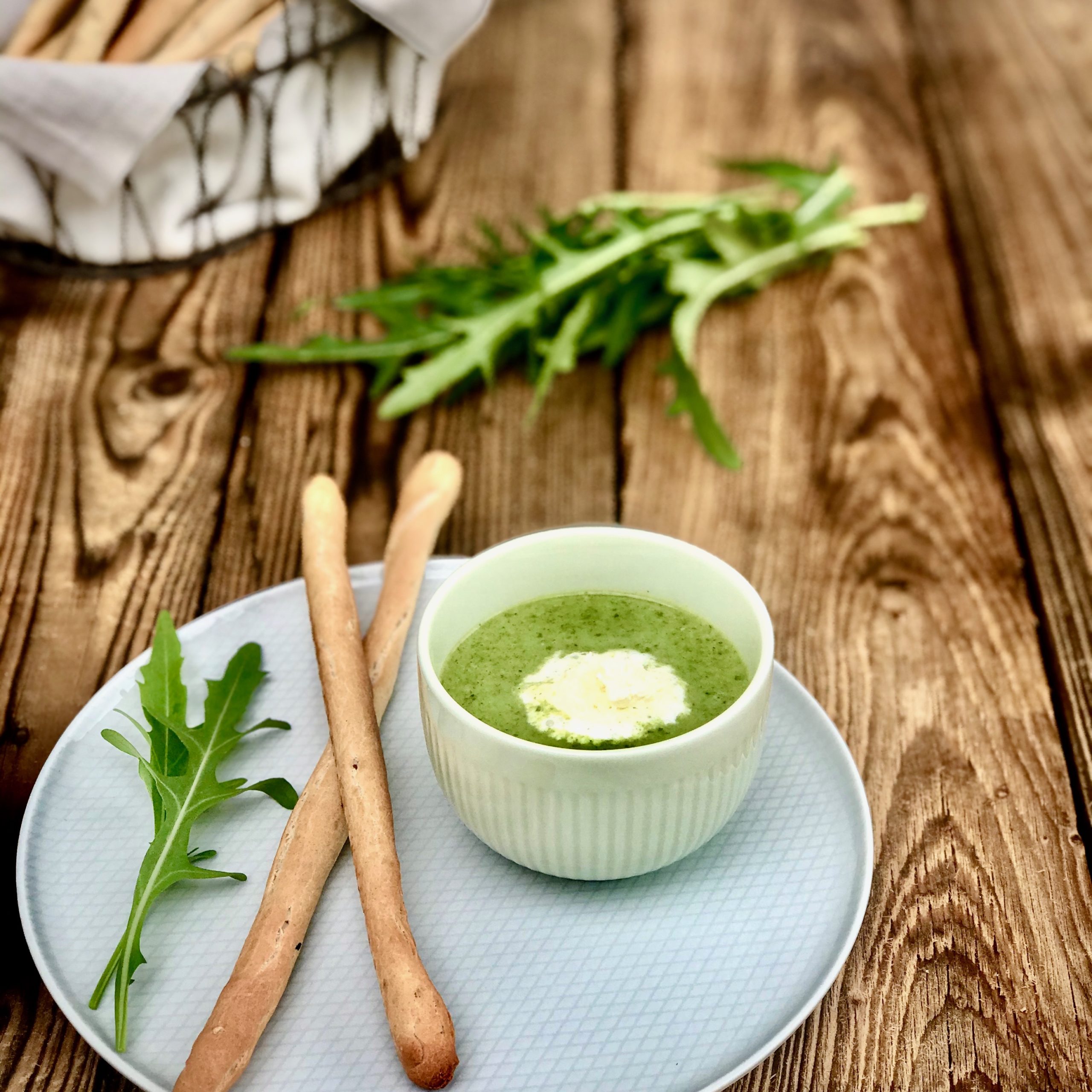 Rucola-Cremesuppe Rezept - Veronikas Hofküche