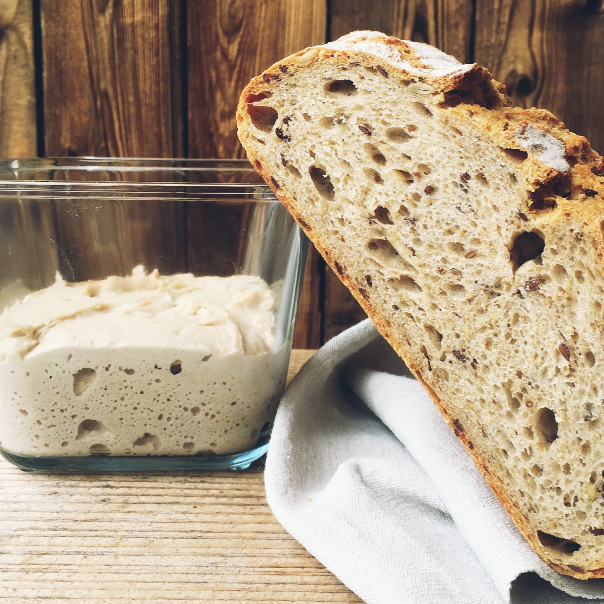 Sauerteig - Spontanansatz Rezept - Veronikas Hofküche